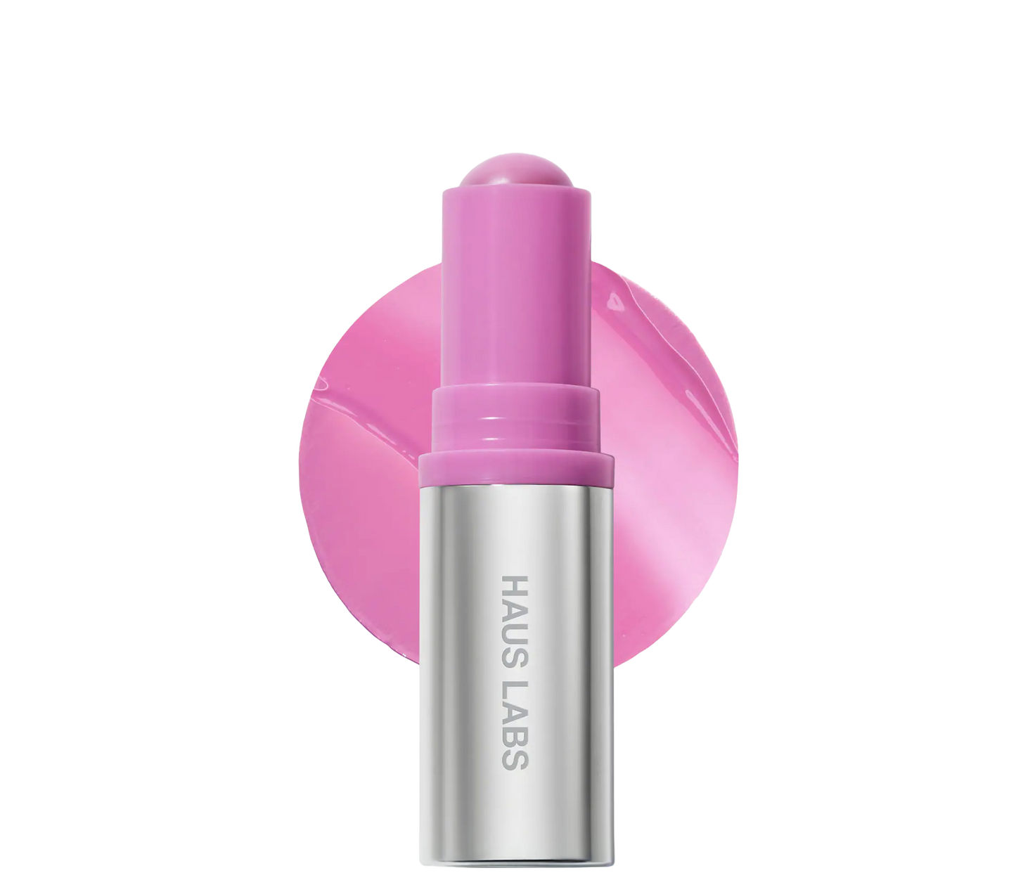 HAUS LABS Color Fuse Longwear Hydrating Glassy Lip + Cheek Blush Ba
