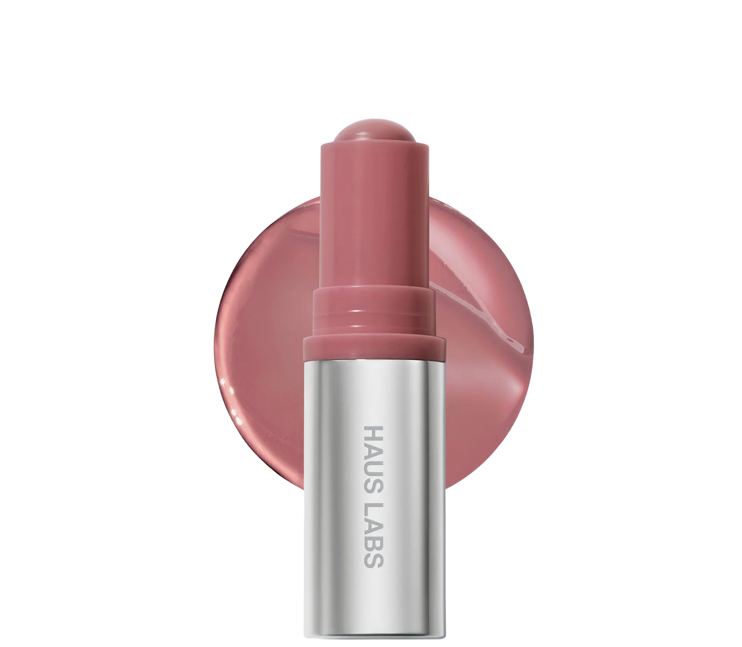 HAUS LABS Color Fuse Longwear Hydrating Glassy Lip + Cheek Blush Ba