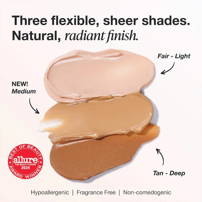 iNNBEAUTY PROJECT Mineral Sun Glow Broad Spectrum Sunscreen SPF 43 PA +++ with Peptides and Vitamin C