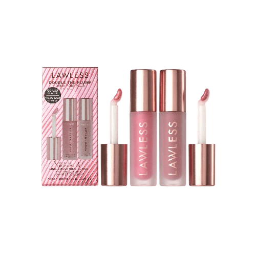 LAWLESS Double the Plump Lip Gloss Set