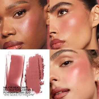 Patrick Ta Double Take Crème & Powder Blush Duo
